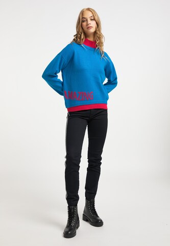 MYMO Pullover in Blau