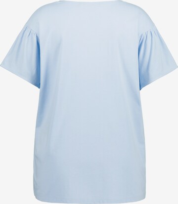 T-shirt Ulla Popken en bleu