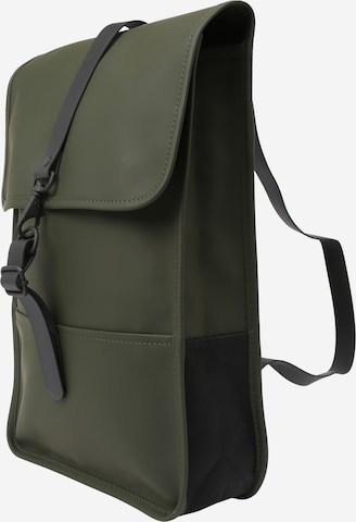 RAINS Backpack in Green: front