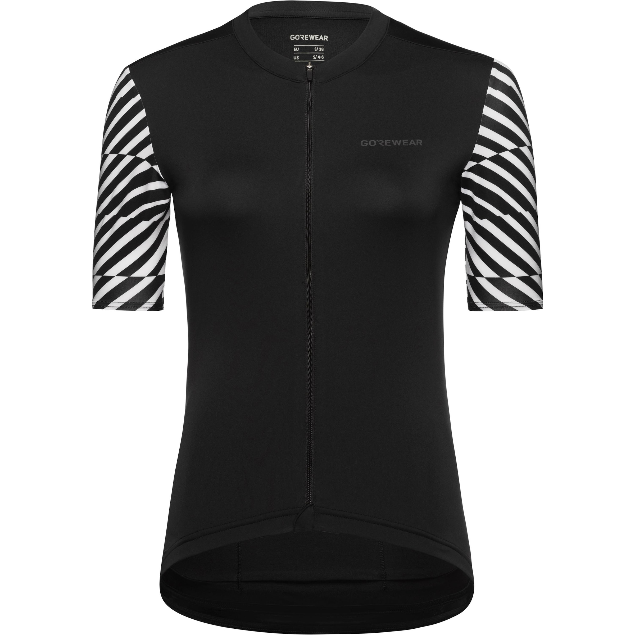 GORE WEAR Performance Shirt 'Swiftride' in Black: front