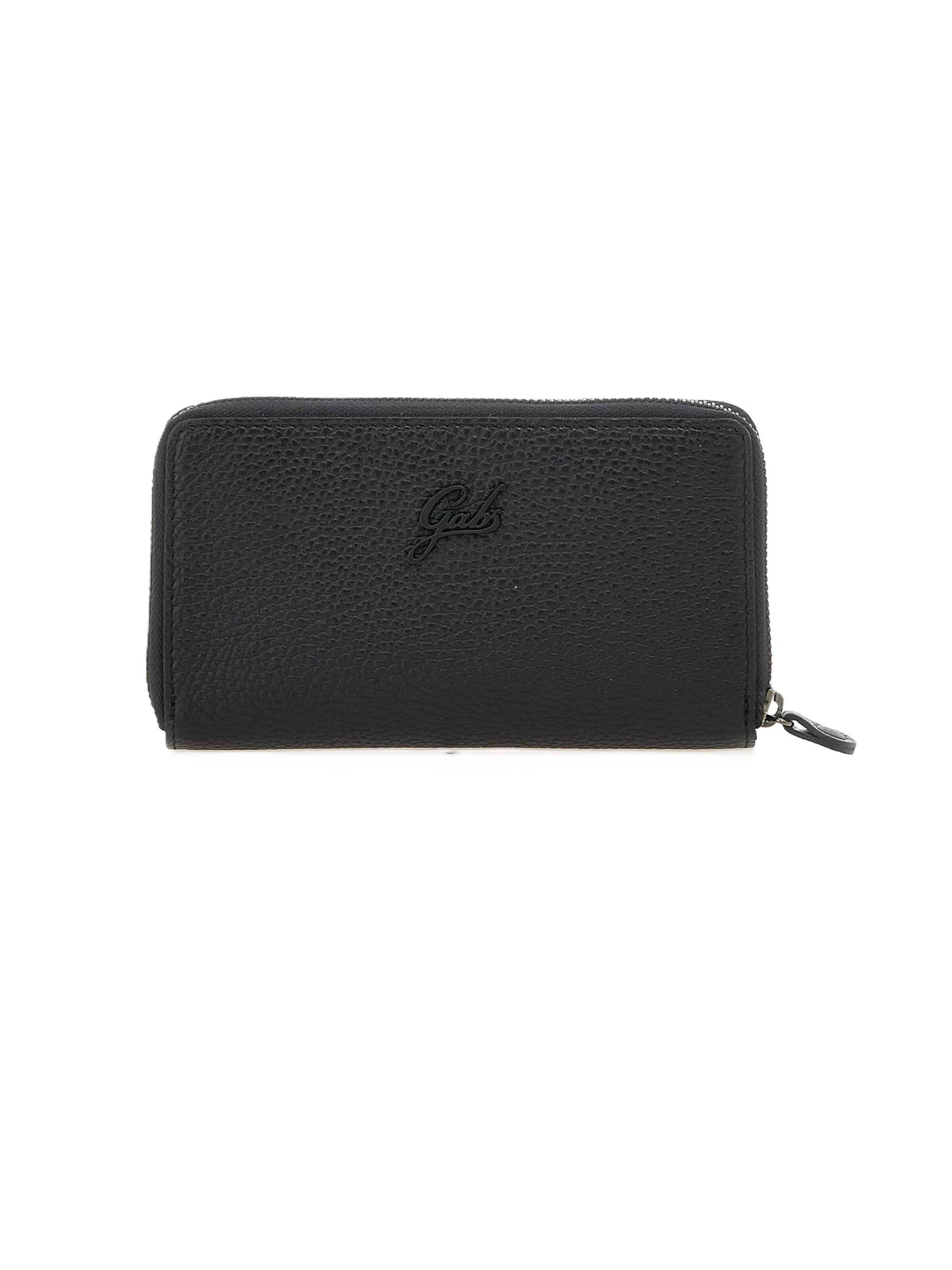 Portamonete 'gmoney19 bull black' di Gabs in nero: frontale