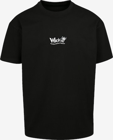F4NT4STIC Shirt 'Wickie und die starken Männer Turn Your Head' in Black: front