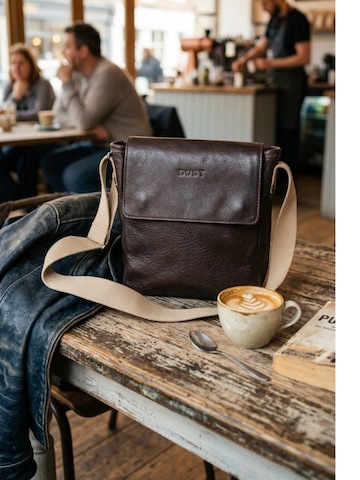 Messenger THE DUST COMPANY en marron