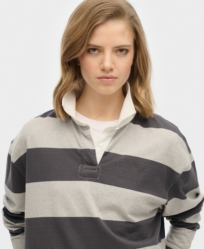 Superdry Shirt 'Essentials' in Light grey / Dark grey, Item view