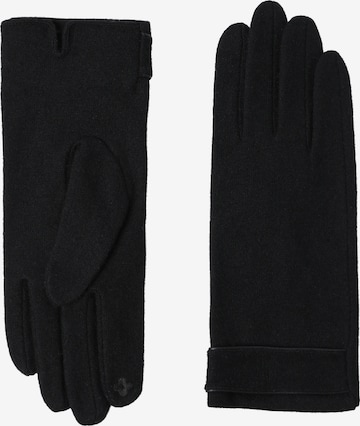 juoda TATUUM Pirštuotos pirštinės 'Lenis': priekis