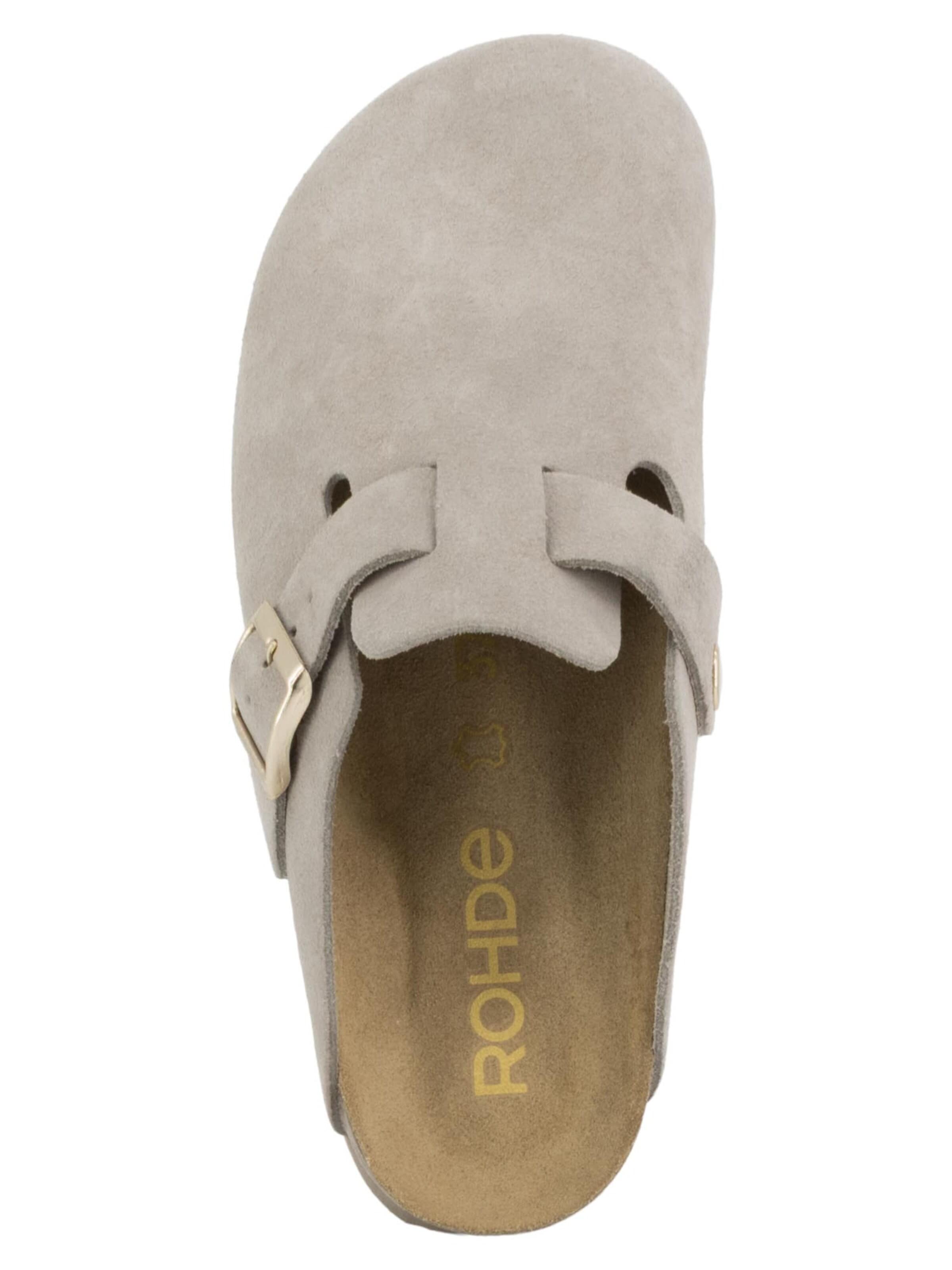 Clogs 'Alba' di ROHDE in beige