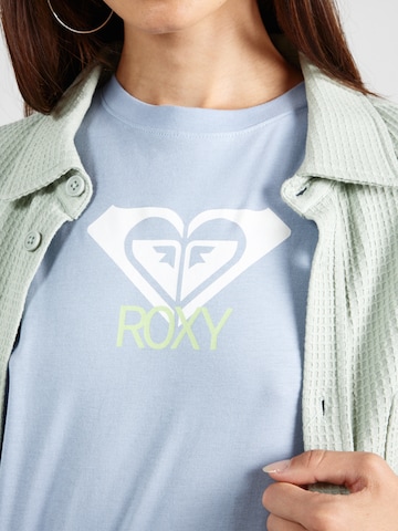 ROXY Funkční tričko 'OCEAN ROAD ART' – modrá