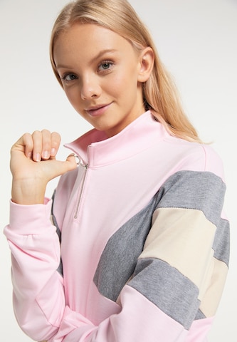 myMo ATHLSR Athletic Sweatshirt in Pink