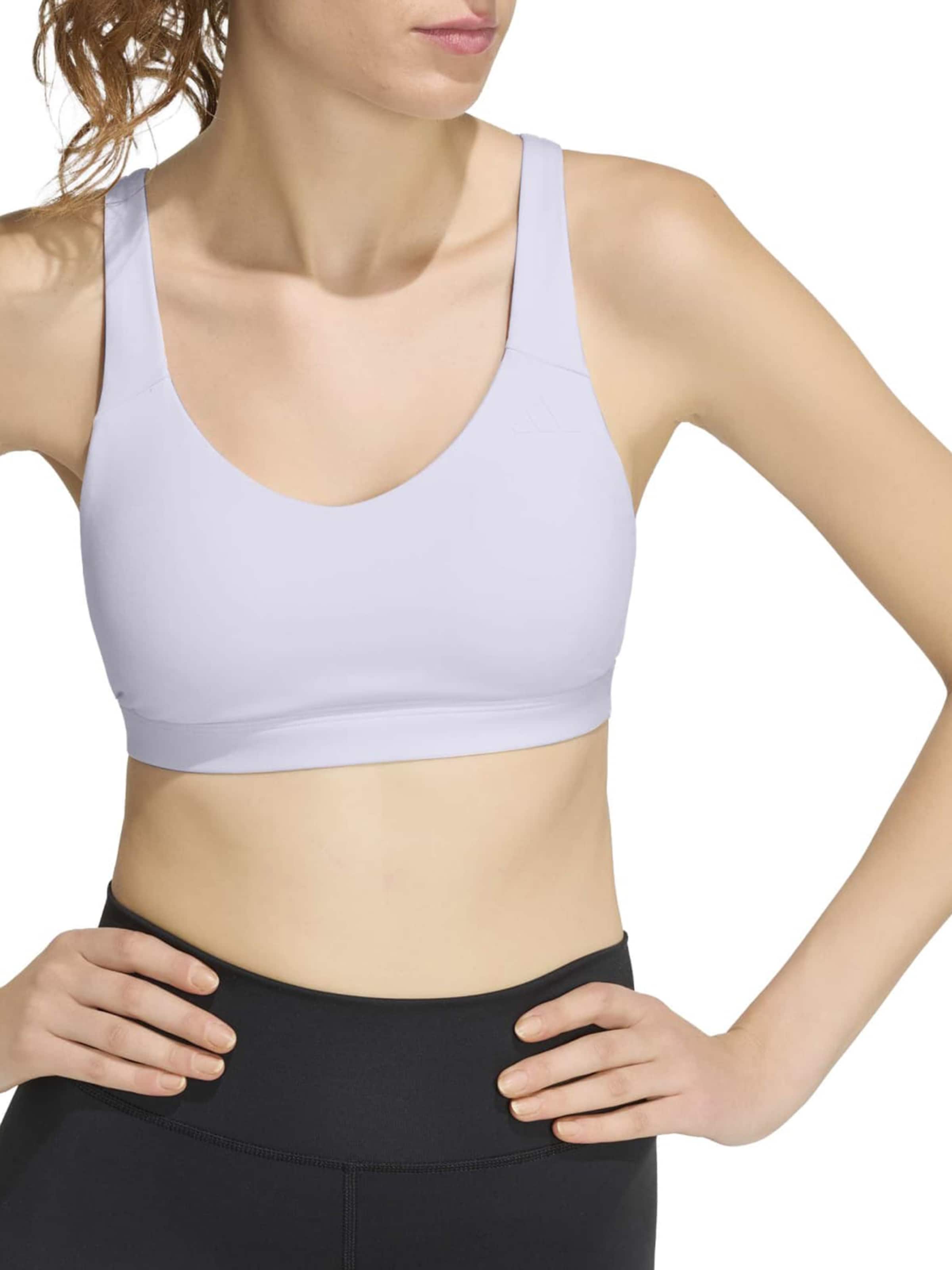 ADIDAS PERFORMANCE Bustier Biustonosz sportowy 'ALL ME ESS' w kolorze fioletowy