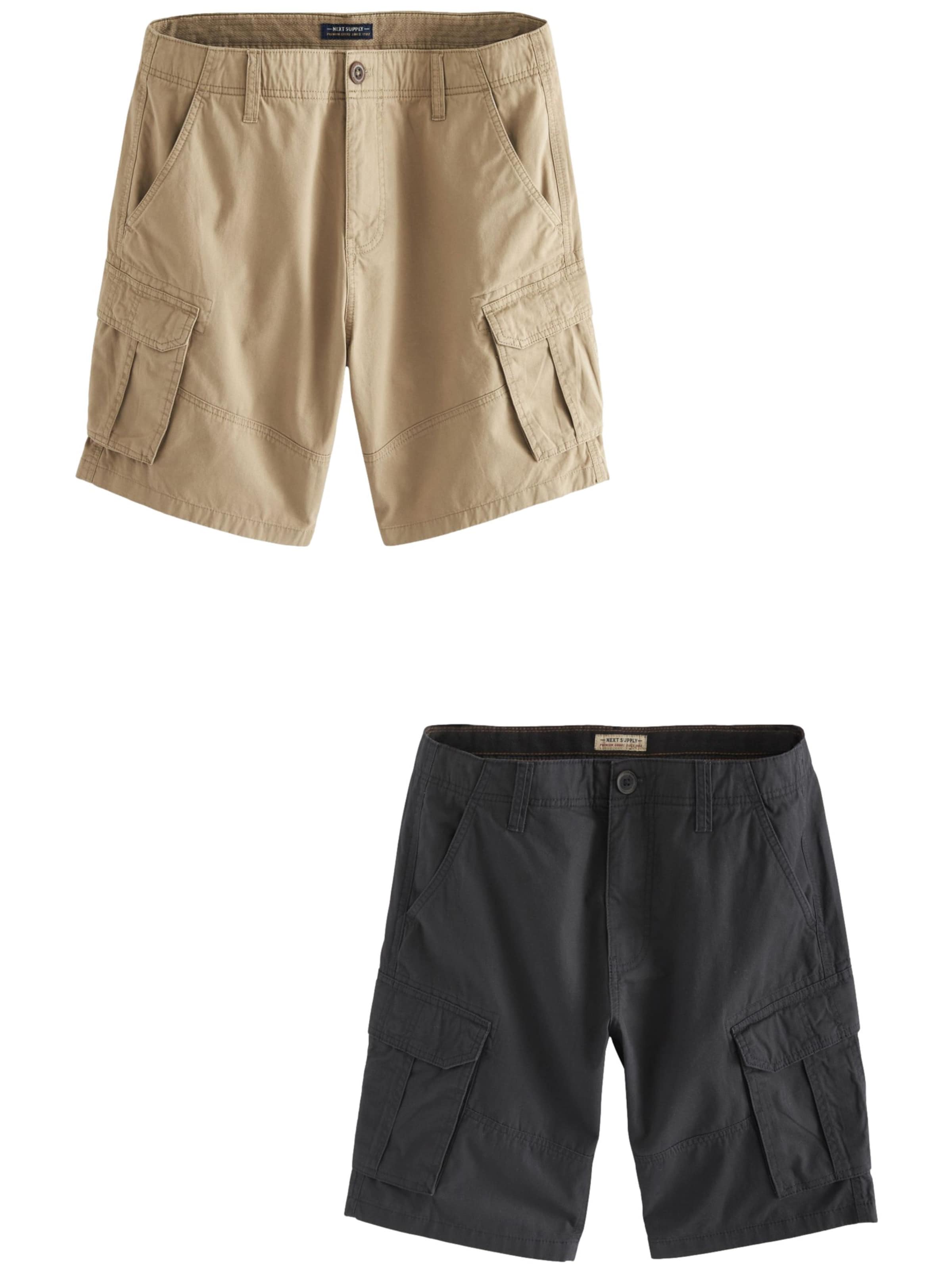 Regular Pantaloni cu buzunare de la Next pe bej: față