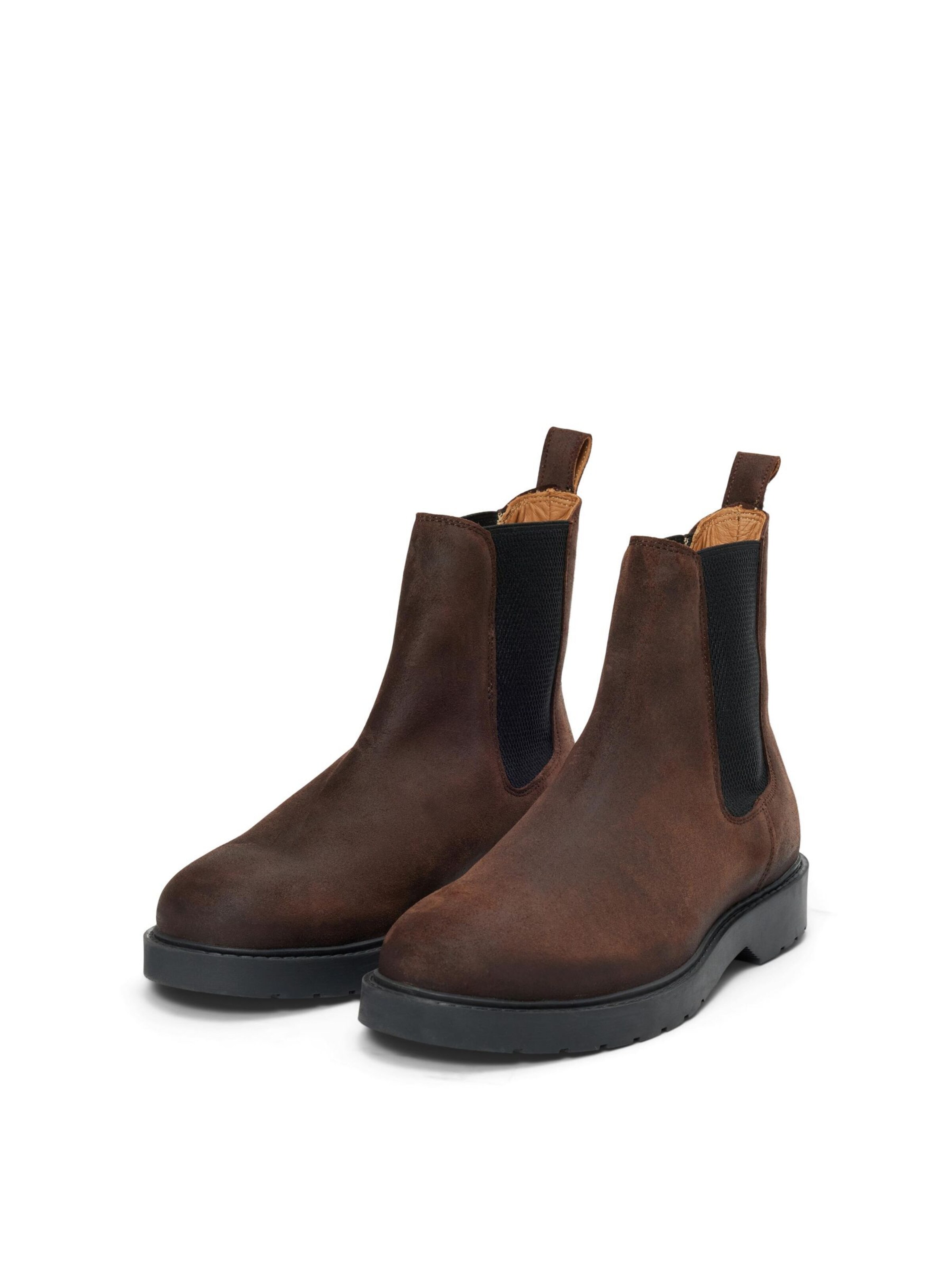 SELECTED Chelsea Boots i brun