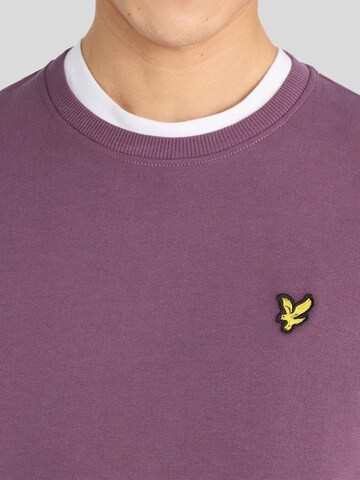 Lyle & Scott Sweatshirt in Purple