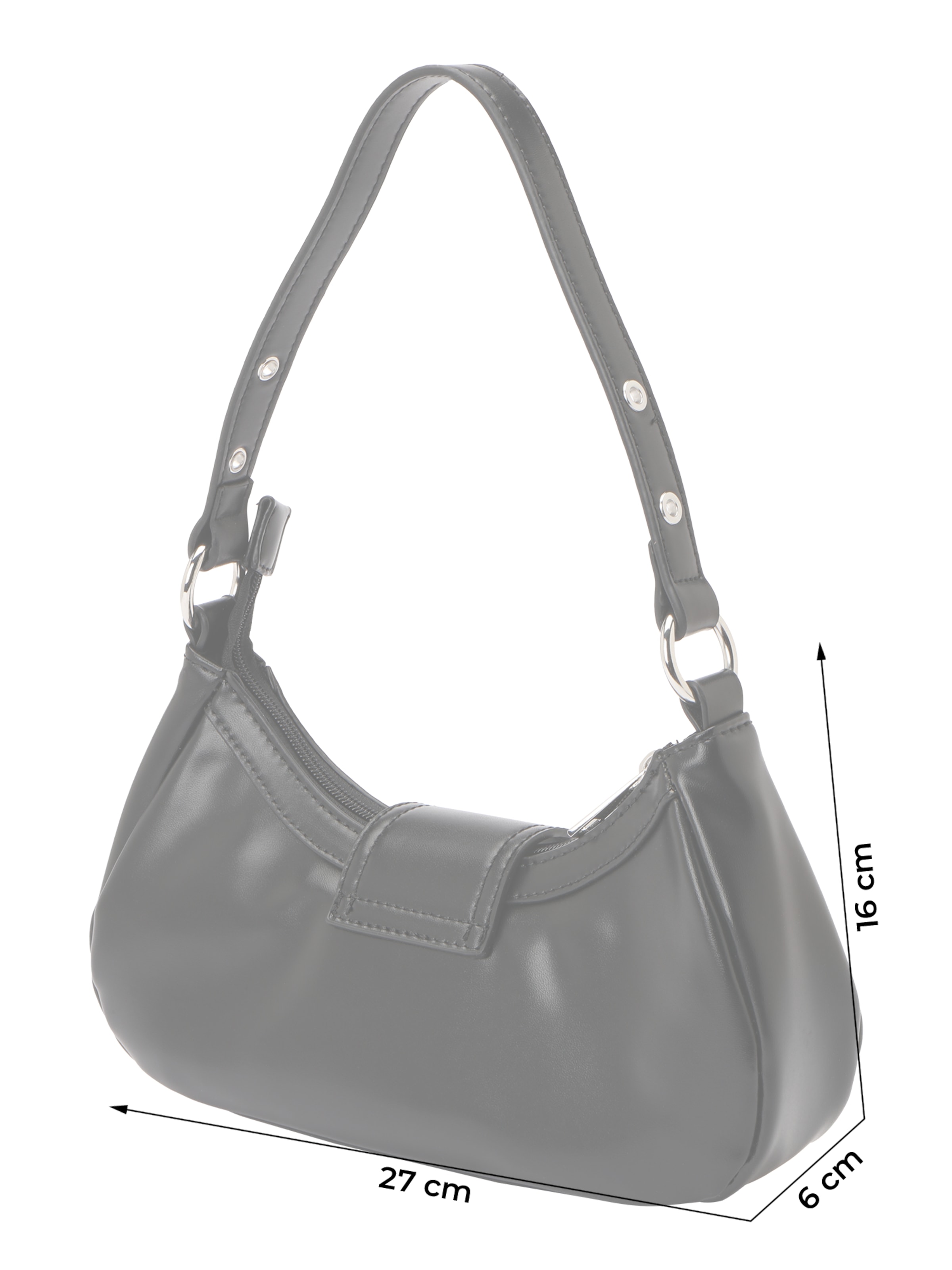 ABOUT YOU Наплечная сумка в Черный