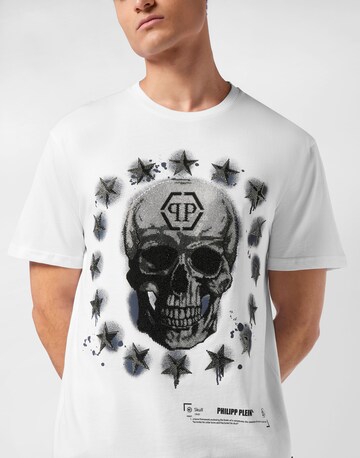 T-Shirt Philipp Plein en blanc