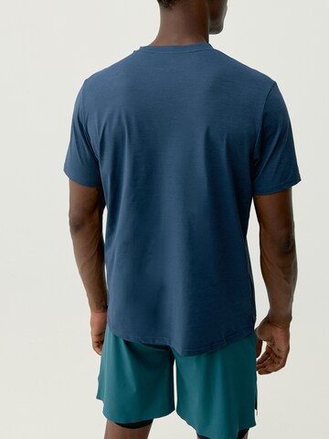 Born Living Yoga Shirt 'Cott_Free' in Blauw