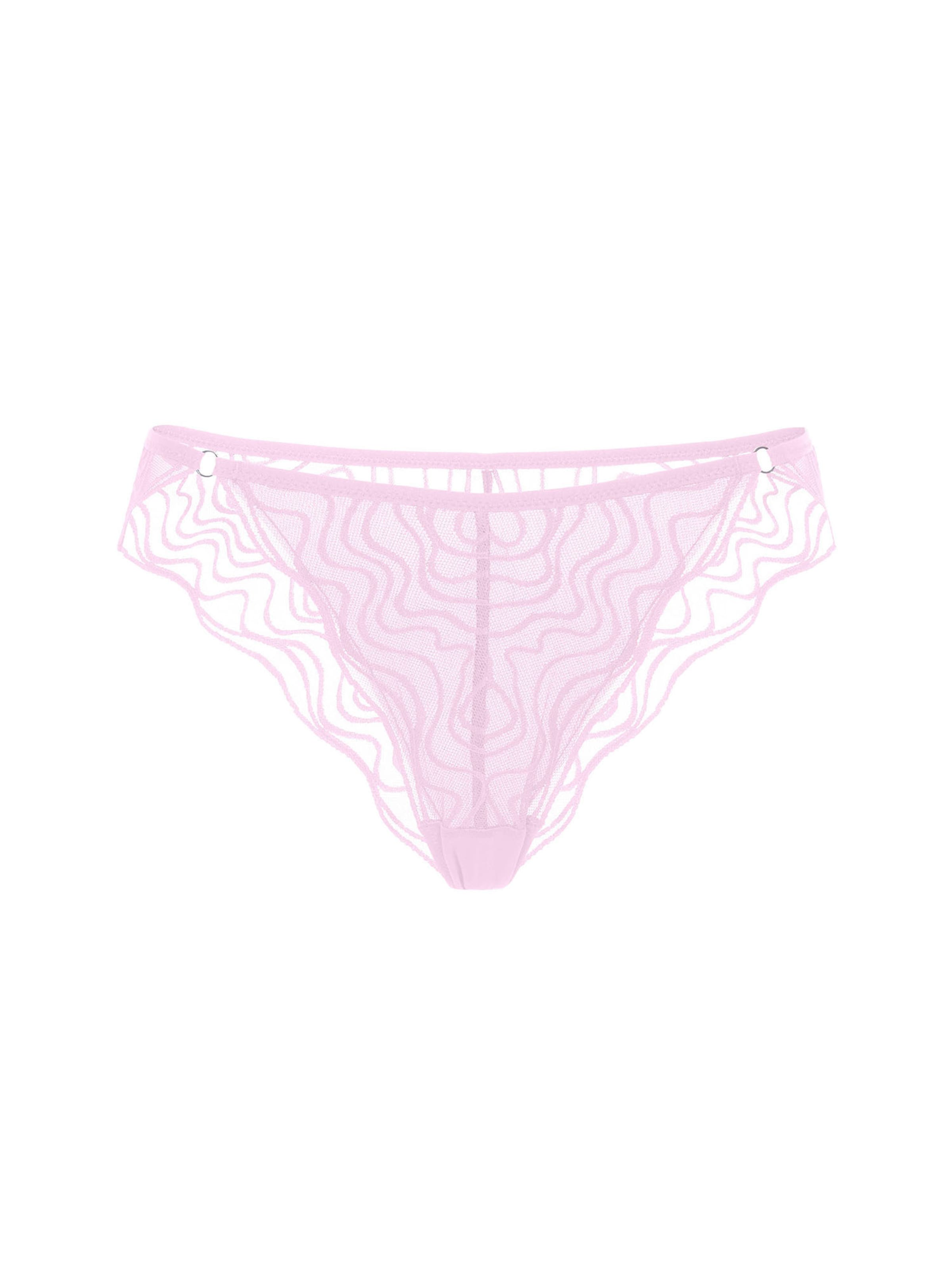 Slip ' Wave Lace ' JOOP! Jeans en rose : devant
