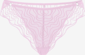 Slip ' Wave Lace ' JOOP! Jeans en rose : devant