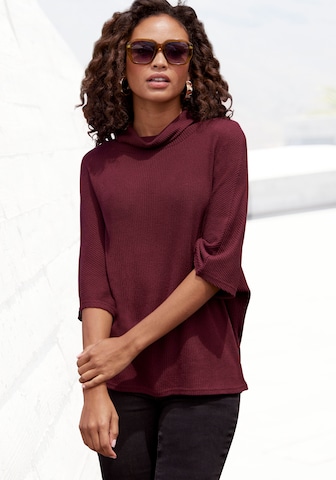 Pull-over LASCANA en rouge : devant