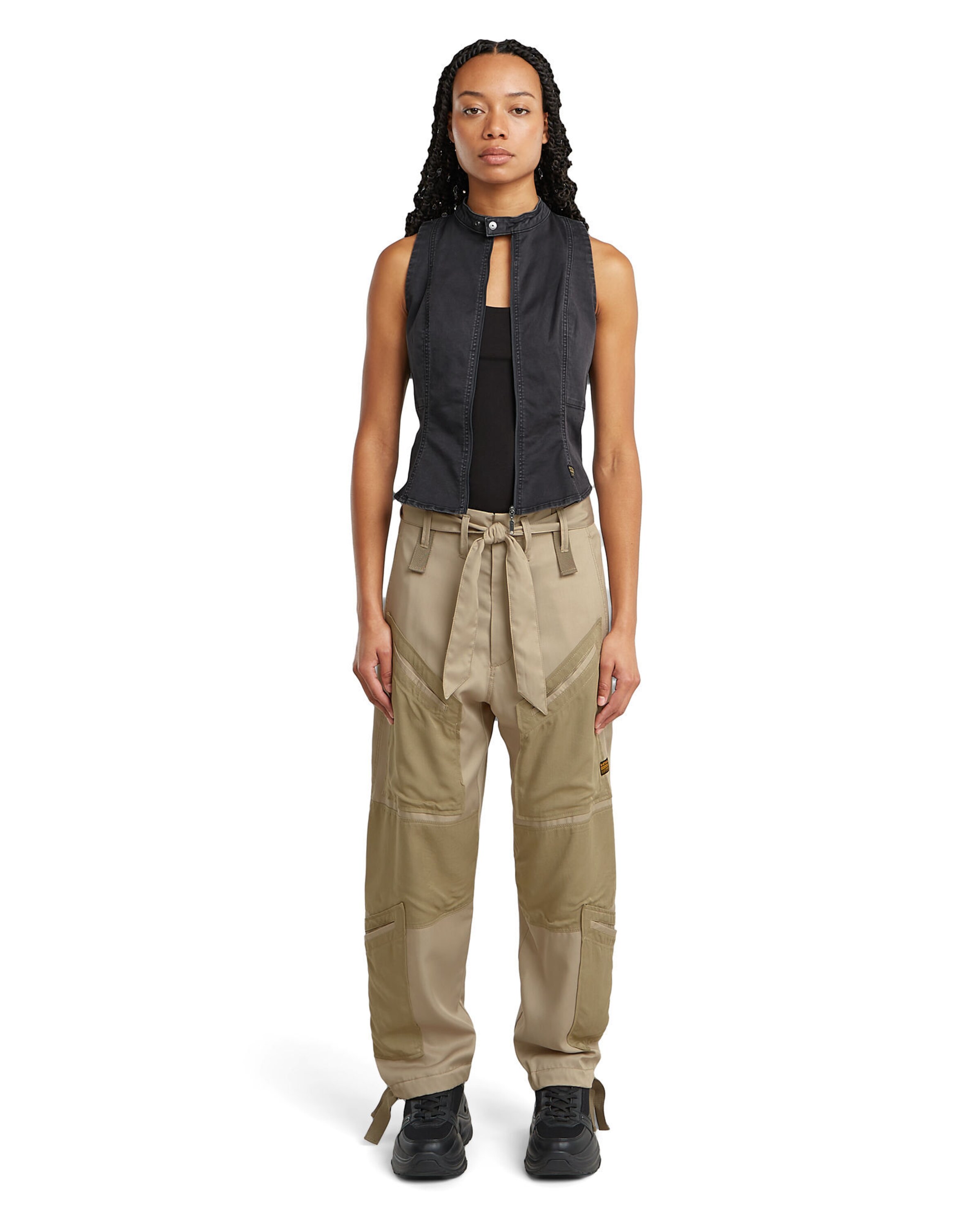 G-STAR Regular Cargobroek in Beige