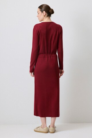 Touche Prive Knit dress in Red