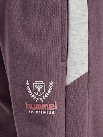 Hummel Tapered Trousers in Purple