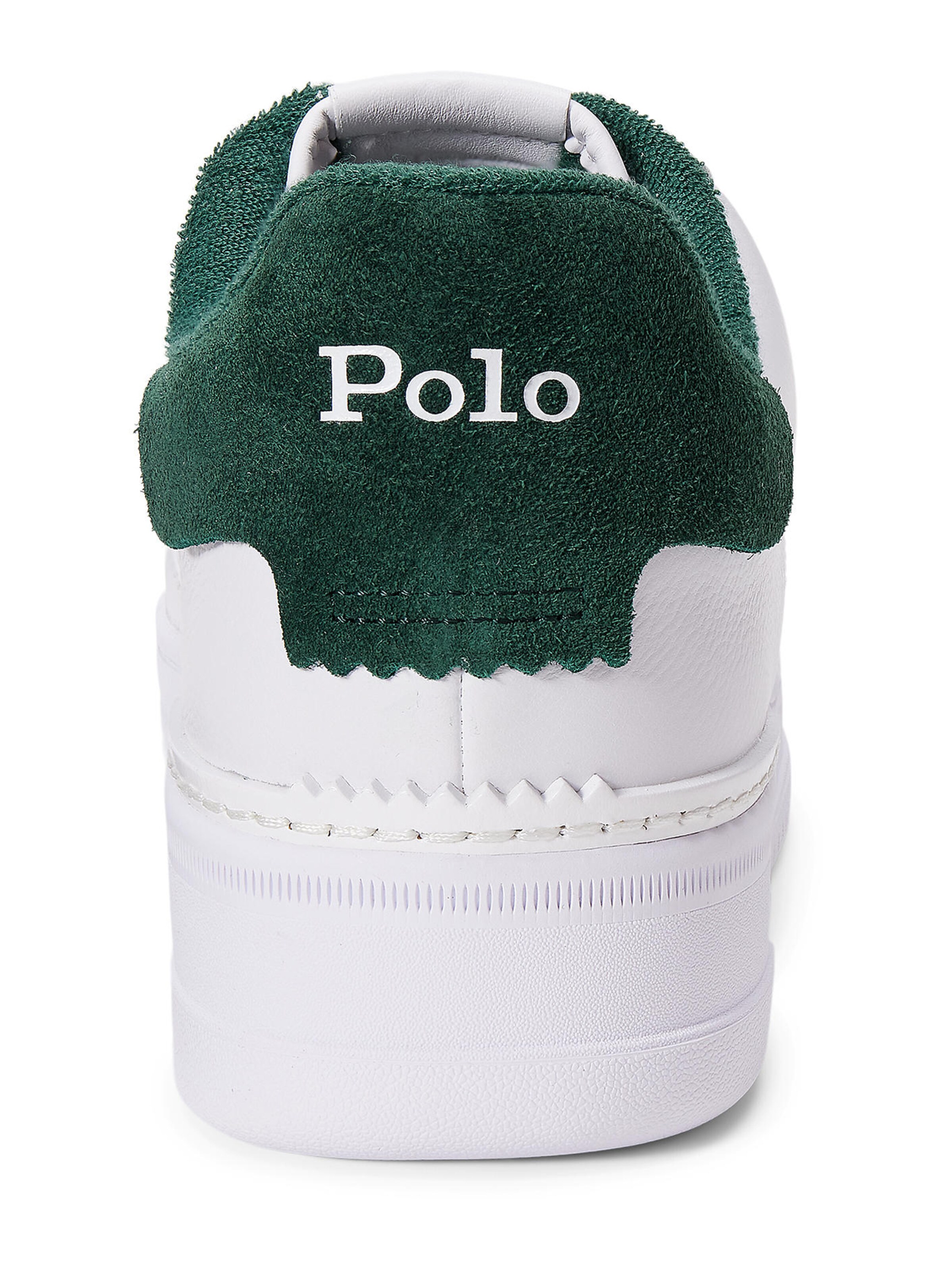 Sneaker low 'MASTERS CRT' de la Polo Ralph Lauren pe alb