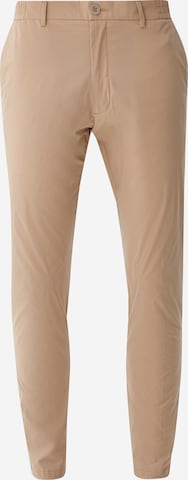 Regular Pantalon chino s.Oliver en beige : devant