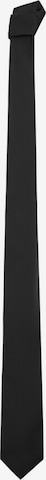 MANGO MAN Tie in Black: front