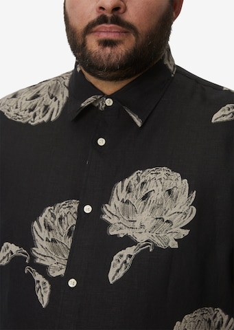 Marc O'Polo Regular Fit Hemd in Schwarz