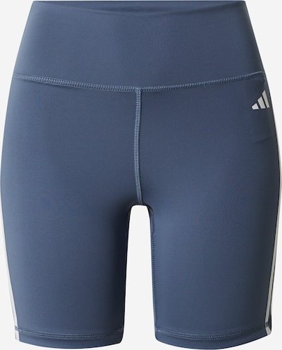 ADIDAS PERFORMANCE Pantalon de sport 'Essentials' en bleu marine / blanc, Vue avec produit