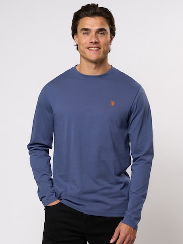 U.S. POLO ASSN. Shirt 'Brolin' in Blau: Vorderseite