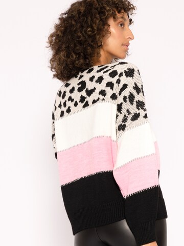 rozā SASSYCLASSY "Oversize" stila džemperis