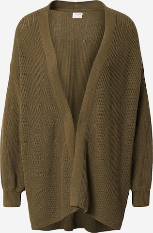 Cotton On Knit Cardigan in Green: front