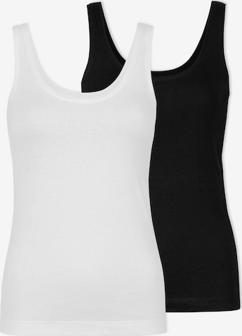 SNOCKS Top in Black: front