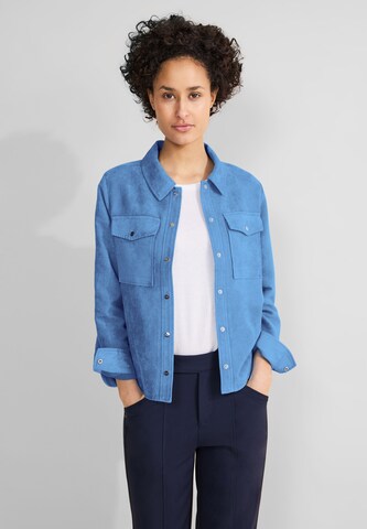 STREET ONE Between-Season Jacket in Blue: front