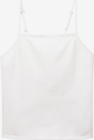 Pull&Bear Overdel i hvid: forside