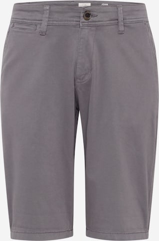 QS - Pantalón chino en gris: frente