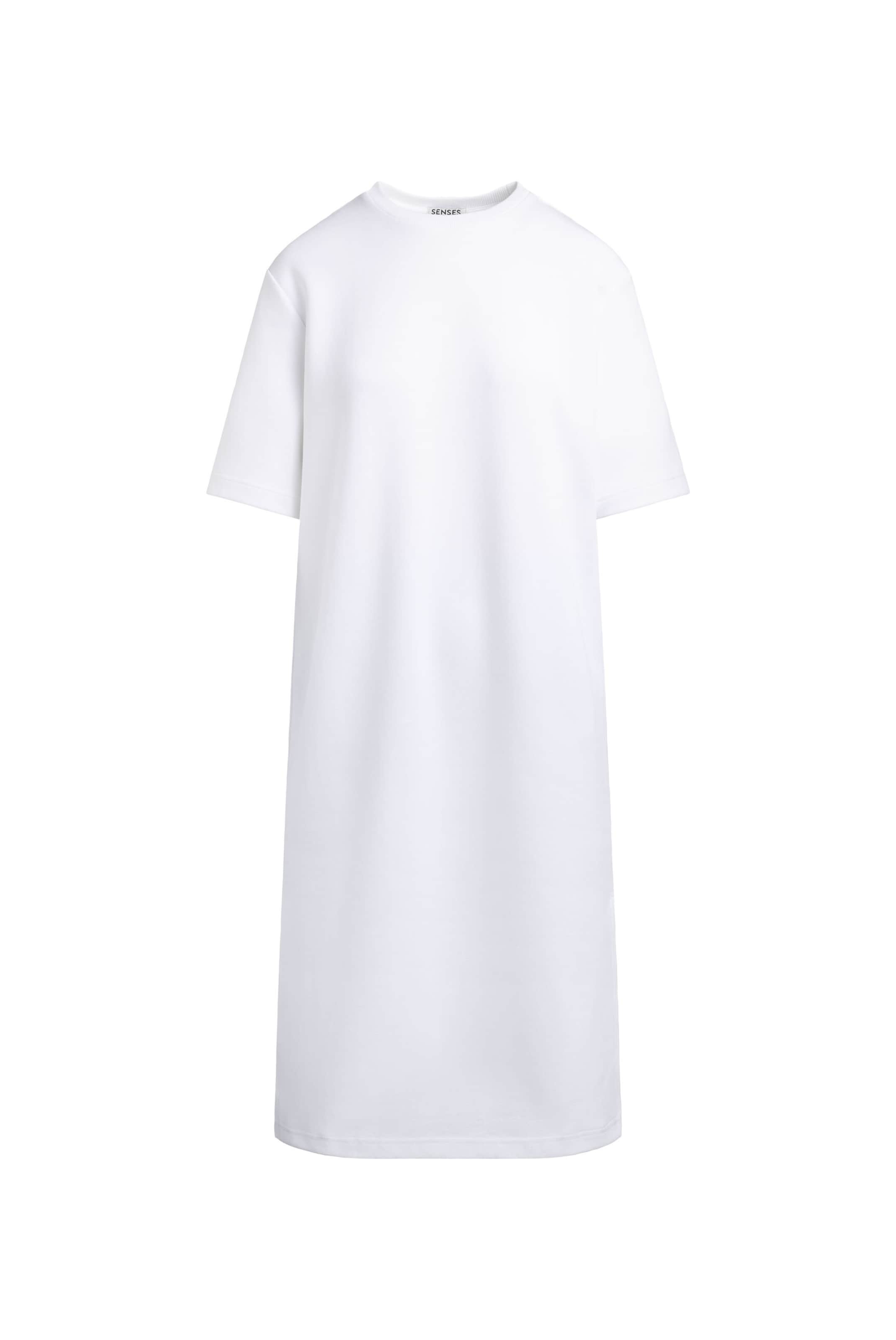 SENSES.THE LABEL Dress 'Fi:or' in White: front