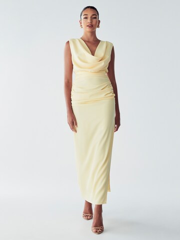 BWLDR Dress 'Kyla' in Yellow: front