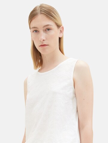 TOM TAILOR Top in White