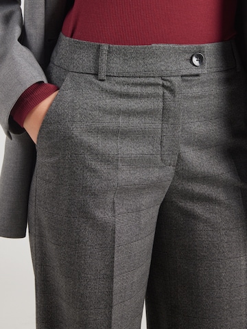 MORE & MORE Wide Leg Hose in Grau