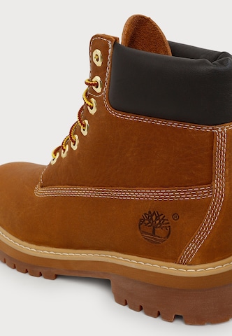 TIMBERLAND Schnürboots in Braun