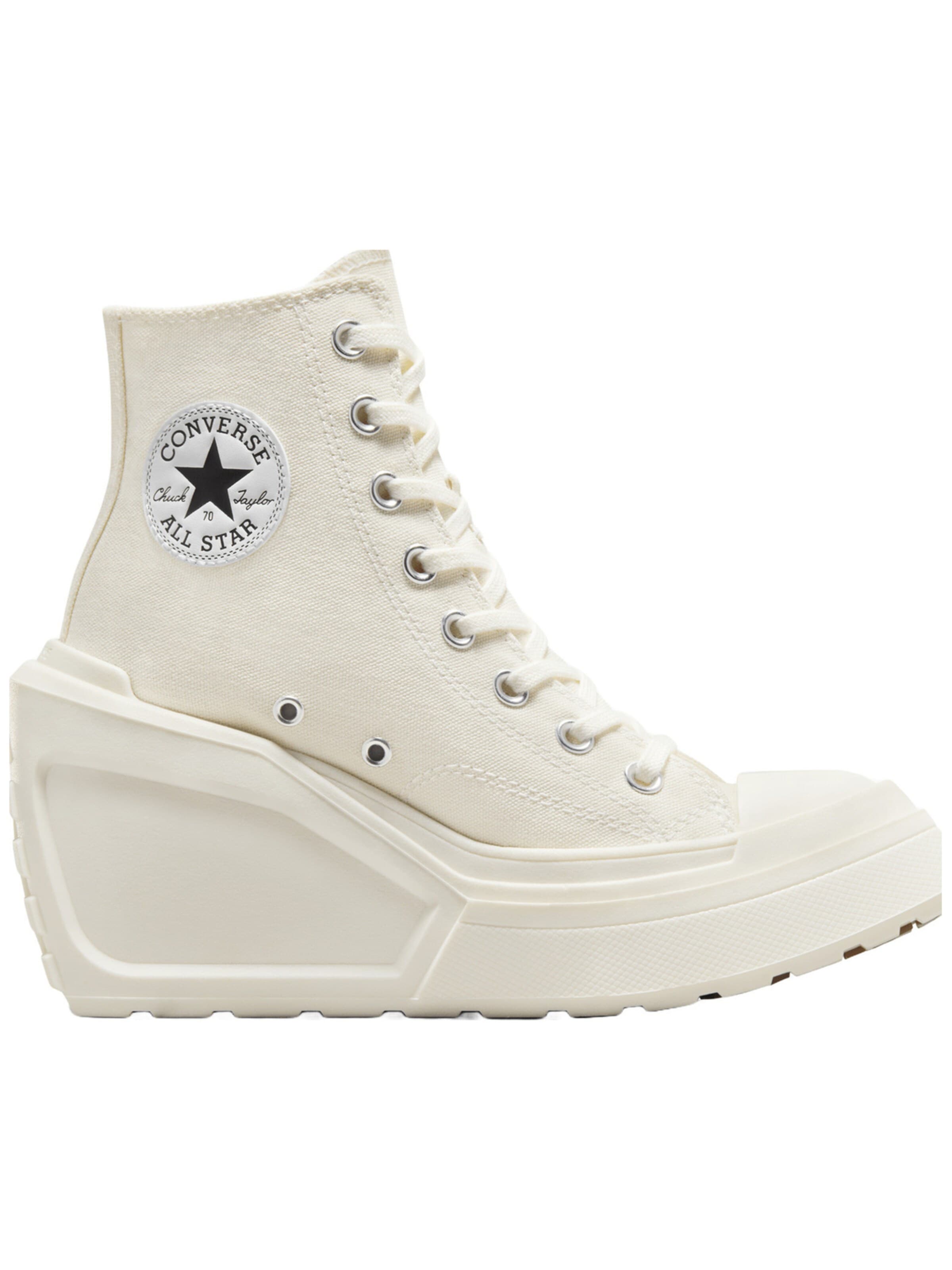 CONVERSE Sneaker low 'Chuck 70 De Luxe Wedge'‌‌‌‌‌ in Beige: Vorderseite