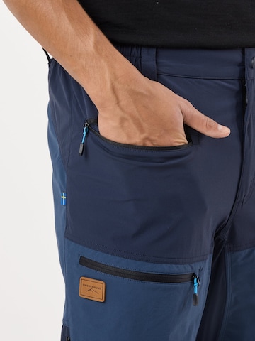 SWEDEMOUNT Regular Outdoorhose 'Lofoten'‌‌‌‌‌‌‌‌‌ in Blau