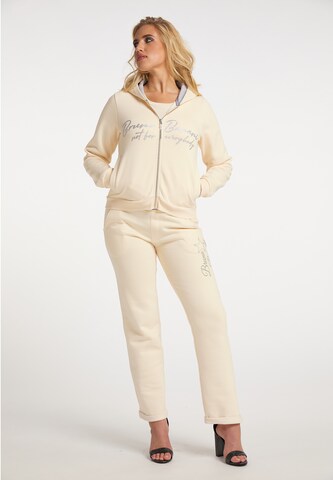 Veste de survêtement 'Barnes' Bruno Banani en beige
