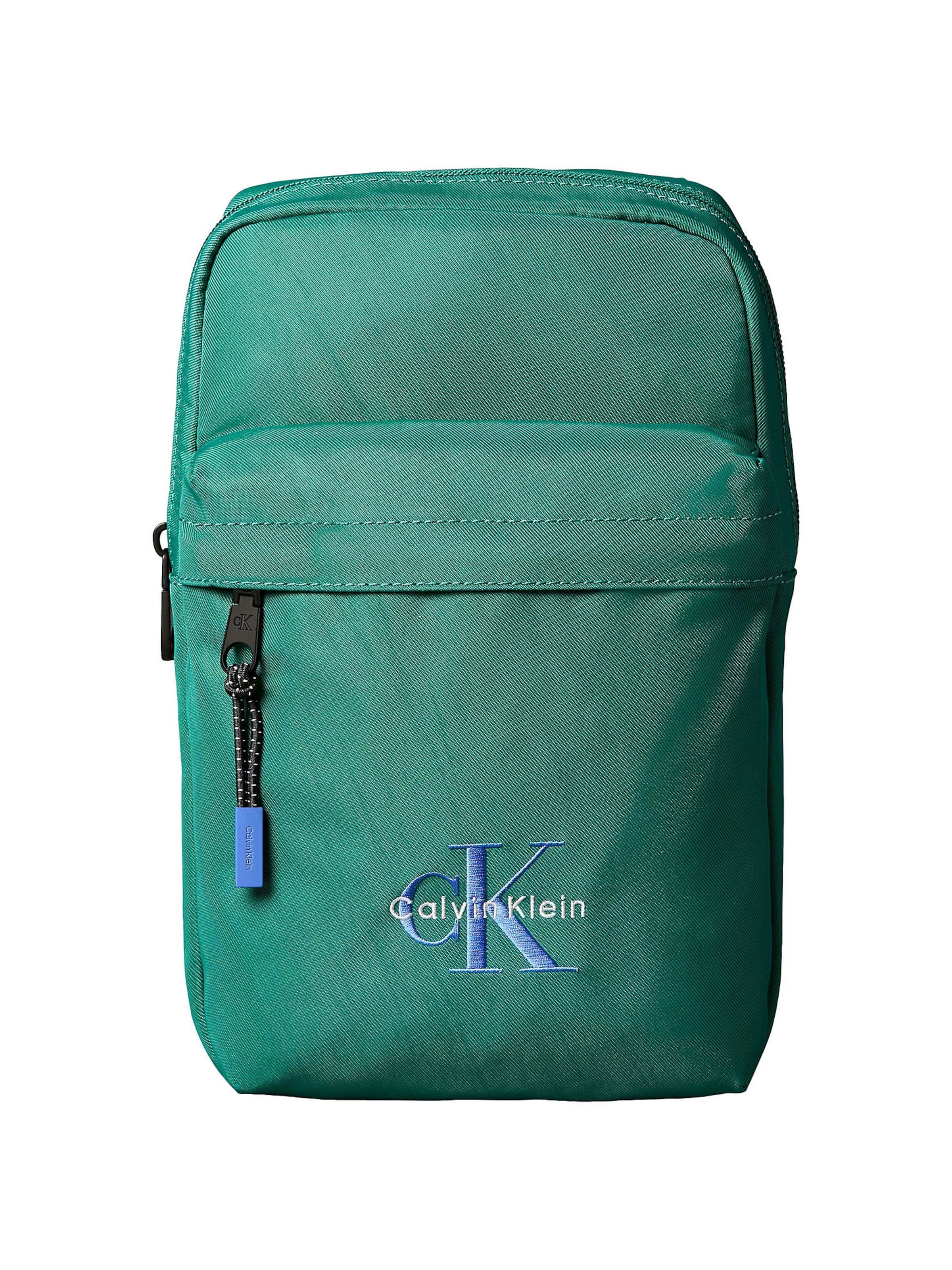 Calvin Klein Crossbody bag in Green: front