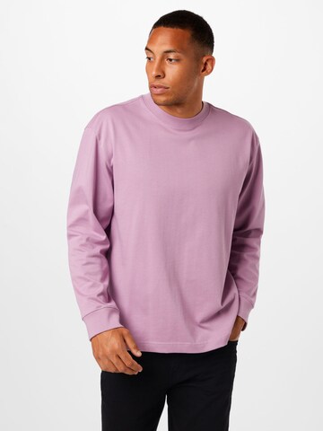 WEEKDAY Shirt in Purple: front