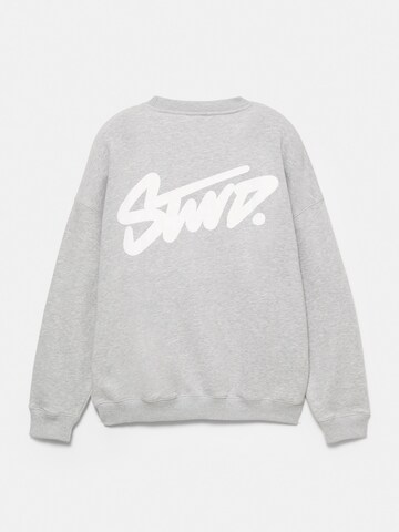 Pull&Bear Bluzka sportowa 'STWD' w kolorze szary