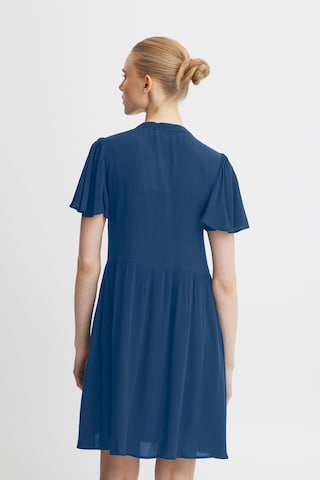 ICHI Shirt Dress 'Marrakech' in Blue