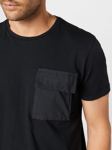 BLEND T-Shirt in Schwarz